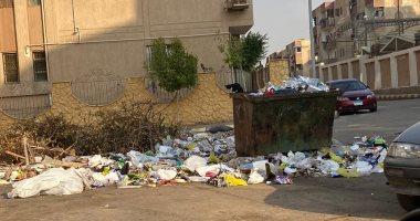 قارئ يشكو من انتشار القمامة بشكل غير حضارى فى بمدينة العبور