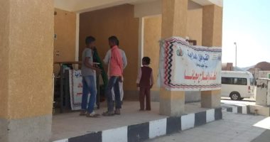 الكشف الطبى على 122 حالة ضمن قافلة طبية علاجية بمنطقة أبرق بالبحر الأحمر