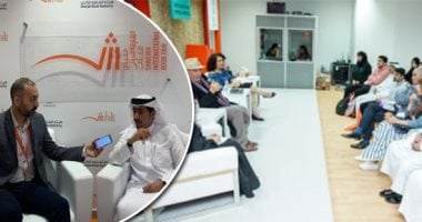 رئيس هيئة الشارقة للكتاب لـ"اليوم السابع": مصر ثانى الدول فى عدد المشاركات بالمعرض بعد الإمارات.. ونتعاون مع الهيئة المصرية لإقامة معرض مخفض بنسبة 80% بالقاهرة.. ودخول موسوعة جينيس فكرة حاكم الشارقة