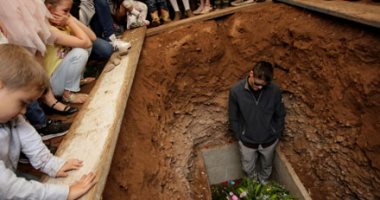 تشييع جنازة ضحايا حادث "لبارون" فى المكسيك