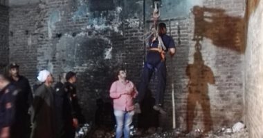 أمين الشرطة المصاب خلال نجدة قطة: مهمتنا إنقاذ أى روح حتى لو كلفتنا حياتنا