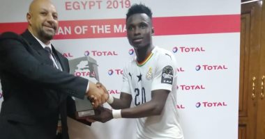 مجموعة مصر.. ايفانز منساه أفضل لاعب فى مباراة الكاميرون ضد غانا