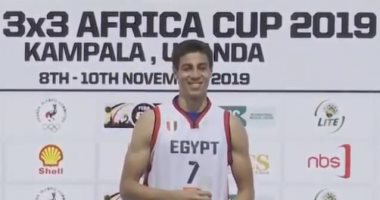 يوسف رفعت أفضل لاعب بالبطولة الأفريقية لكرة السلة للناشئين 