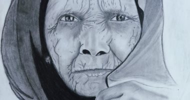قارئ يشارك لوحاته عبر صحافة المواطن تبرز موهبته الفنية فى الرسم