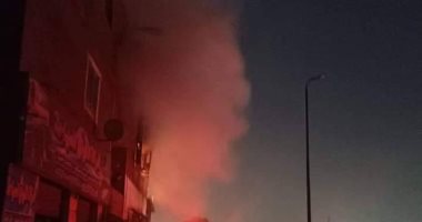 السيطرة على حريق نشب داخل أحد محلات الغربية 