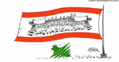 كاريكاتير الصحف العمانية.. انقسامات المظاهرات فى لبنان تسقط الدولة
