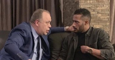 محمد رمضان يشكر أشرف زكى بعد انتهاء عزاء هيثم احمد زكي: أخى ونقيبى ودكتورى