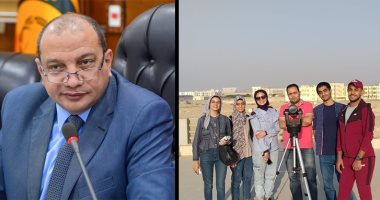 طلاب علوم الملاحة وتكنولوجيا الفضاء يرصدون عبور كوكب عطارد للشمس