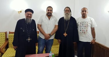 فريق طبى من مستشفى أرمنت لخدمة الآلاف من المحتفلين بمولد مارجرجس بالأقصر