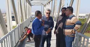 بدء إنشاء كوبرى الهاويس السطحى بالعامرية غرب الإسكندرية