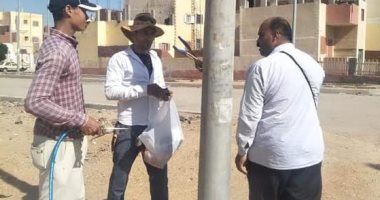 جهاز العاشر من رمضان يُكلف شركات الكهرباء بتكثيف المرور على أعمدة الإنارة