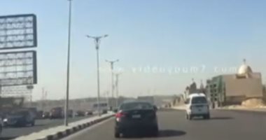 شاهد الحركة المرورية بمحور الـ"na" من وإلى التجمع الخامس