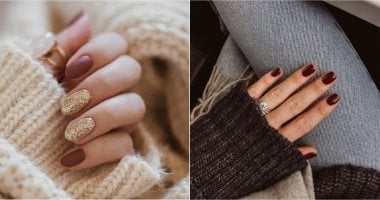 8 أفكار مانيكير مناسبة لصاحبات الأظافر القصيرة بألوان ملائمة للخريف والشتاء