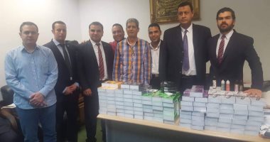 جمارك مطار برج العرب تضبط محاولة تهريب كمية من الشيش الإلكترونية
