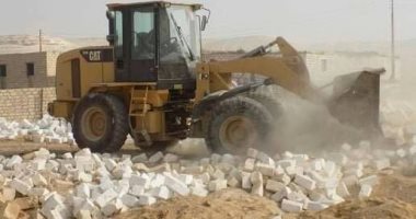 فيديو وصور.. إزالة واسترداد 393 حالة تعد على أملاك الدولة فى المنيا