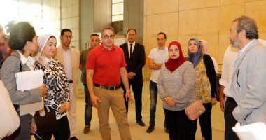 الآثار تبحث التصور النهائى لسيناريو العرض المتحفى بمتحف الحضارة