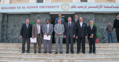 السفير السعودى فى القاهرة يزور جامعة الأزهر لبحث تعزيز سبل التعاون المشترك