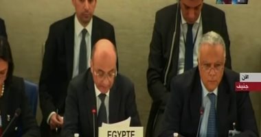 عمر مروان من جنيف: مصر رسخت مفهوم حقوق الإنسان وفقا لرؤية وطنية شاملة