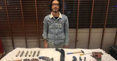 سقوط عاطل يدير ورشة لتصنيع الأسلحة النارية بمدينة نصر