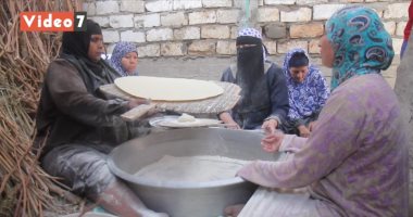 ادى العيش لخبازه.. "البتاو" فى قرية الليشت بالعياط معمول على أصوله