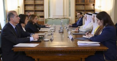 سيف بن زايد يلتقى وزيرة داخلية إيطاليا فى روما 