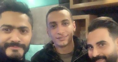 صور.. تامر حسنى يتعاون مع أحمد عاطف فى أغنية جديدة.. اعرف تفاصيلها