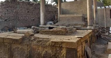 تعرف على حاكم جرجا بعد هبوط قبره فى الإمام الشافعى