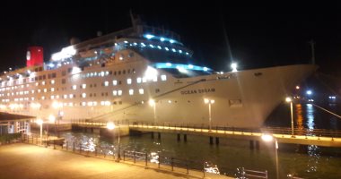 ميناء بورسعيد يستقبل السفينة البنمية ocean Dream على متنها 1139 سائحا