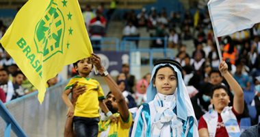 مهرجان جماهيرى سعودى فى حفل البرازيل والأرجنتين الكروي