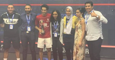 طارق مؤمن بطل العالم للاسكواش: حققت حلم الطفولة وانجاز فريد مع رنيم 