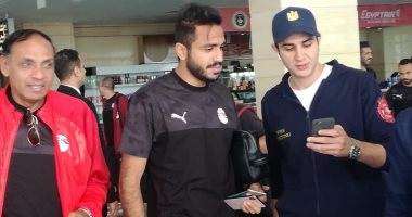 صور.. طائرة خاصة تقل بعثة المنتخب الوطنى إلى جزر القمر
