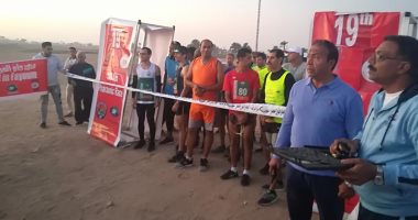 323 متسابقا فى ماراثون الفراعنة 100 كيلو من هوارة لـ سقارة