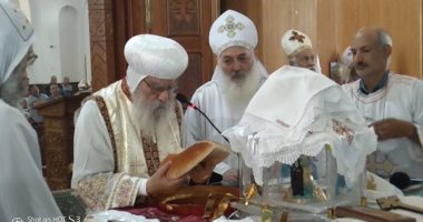 دير السريان يحتفل بالعيد الـ 57 لرهبنة الانبا باخوميوس شيخ مطارنة الكنيسة القبطية