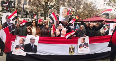 تظاهرة للمصريين فى النمسا لرفض التدخل بشئون مصر الداخلية 