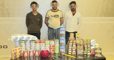 سقوط تشكيل عصابى وراء سرق مواد غذائية من متجر بمنطقة المعصرة