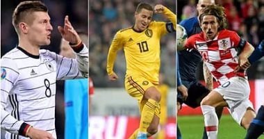 لاعبو ريال مدريد نجوم التوقف الدولى.. فيديو 