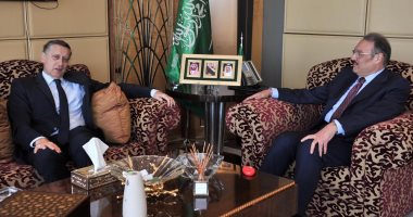السفير السعودى فى مصر يستقبل نظيره الألمانى لاستعراض العلاقات الثنائية