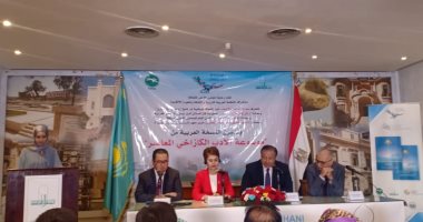 مستشارة رئيس كازاخستان تدشن النسخة العربية من موسوعة الأدب من القاهرة