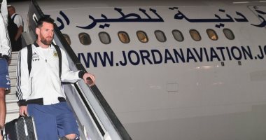 فيديو.. ميسي على رأس بعثة الأرجنتين فى إسرائيل 