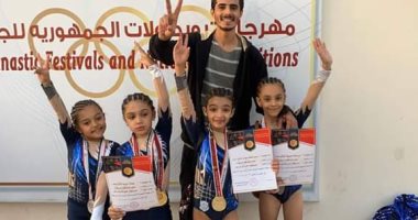 لاعبات الشرقية للجمباز يحصدن 11 ميدالية فى بطولة الجمهورية تحت 8 سنوات