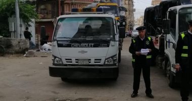 مرور الغربية يشن حملات مرورية لضبط التوك توك 