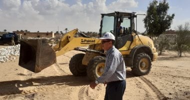 صور .. حملة لإزالة التعديات على 180 فدان فى نطاق مدينة فايد بالإسماعيلية  