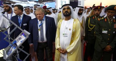 محمد بن راشد ومحمد بن زايد يفتتحان "معرض دبى الدولى للطيران 2019"