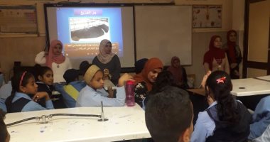 صور.."مياه الأقصر" تنظم ندوة لترشيد الإستهلاك لتلاميذ مدرسة الشهيد محمد رأفت 