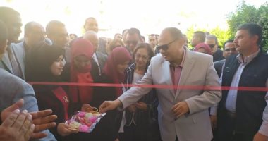محافظ الفيوم يستقبل رئيس لجنة مكافحة الهجرة غير الشرعية لافتتاح ملتقى توظيف الشباب
