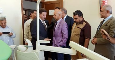 صور.. افتتاح عيادة معمل الأسنان بمركز طب الأسرة فى سعود بالشرقية