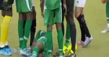 فيديو.. العارضة تحرم كهربا من تسجيل الهدف الأول لمصر أمام جزر القمر