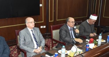 الدكتور مبروك عطية فى ضيافة جامعة مدينة السادات للاحتفال بذكرى المولد النبوى
