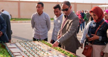 صور.. طلاب جامعة طنطا يزورون مشروع بركة غليون للاستزراع السمكى
