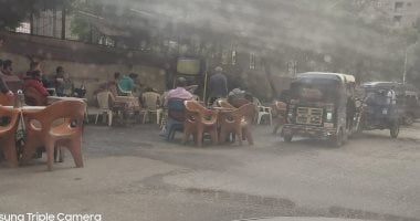 قارئ يشكو من الإشغالات بشارع حى الهرم فى محافظة الجيزة